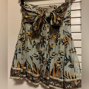 Farm Rio mini skirt, size S